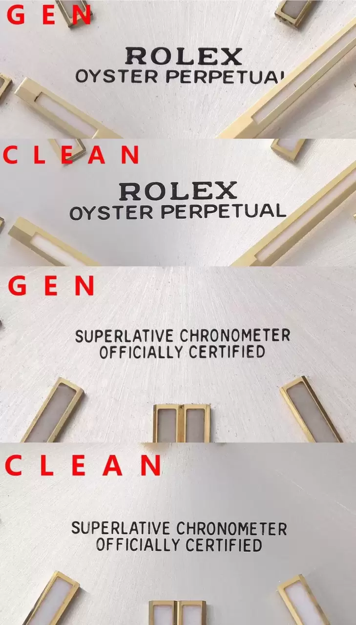 Karşılaştırmalı inceleme: Clean [41 mm] Rolex Oyster Perpetual serisi m124300-0001 kol saati — 3. fotoğraf