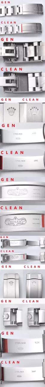 Karşılaştırmalı inceleme: Clean [41 mm] Rolex Oyster Perpetual serisi m124300-0001 kol saati — 7. fotoğraf