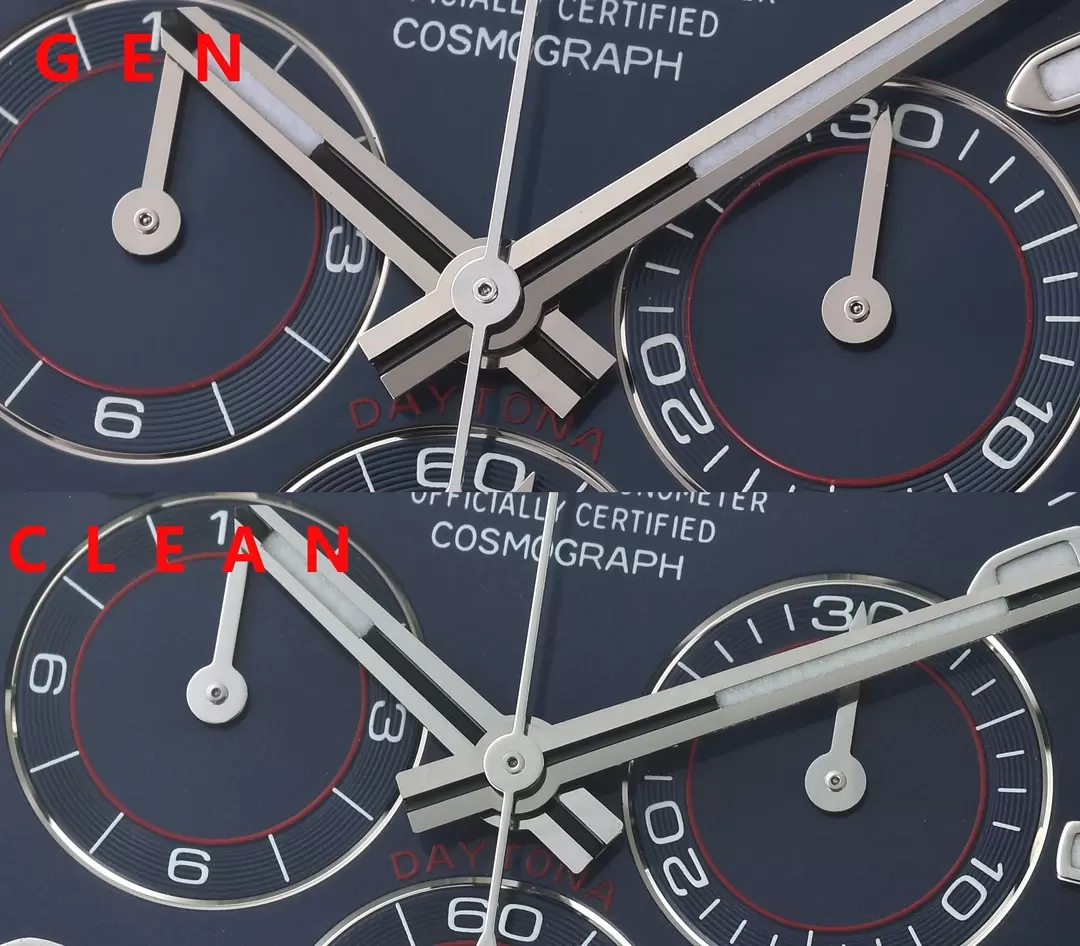 Karşılaştırmalı inceleme: Clean Rolex Cosmograph Daytona 116509-0071 — 2. fotoğraf