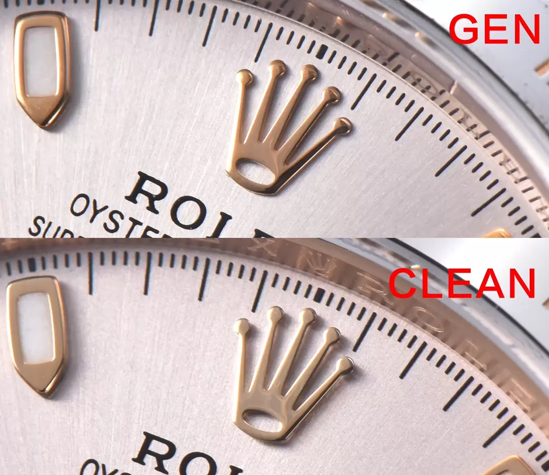 Karşılaştırmalı inceleme: Clean Rolex Cosmograph Daytona serisi 116515ln-0059 kol saati — 2. fotoğraf
