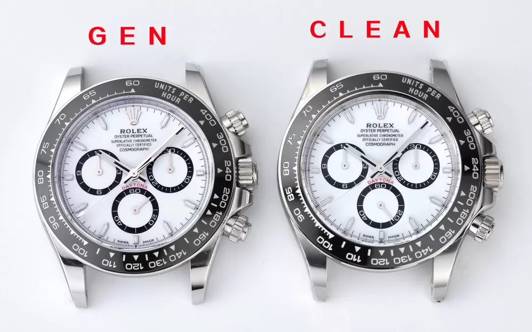 Karşılaştırmalı inceleme: Clean Rolex Cosmograph Daytona m126500ln-0001 [Panda Daytona] — 1. fotoğraf