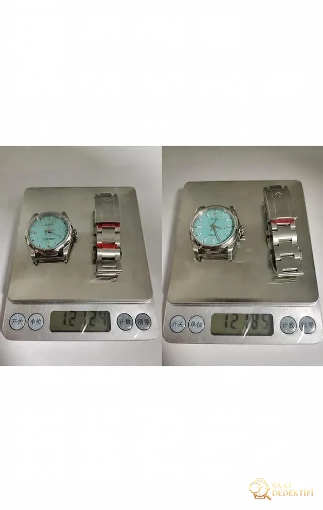 Karşılaştırmalı inceleme: EW Factory [36 mm]Rolex Oyster Perpetual serisi m126000-0006 saati - Klips Kilidi ve Lazer Damgalar