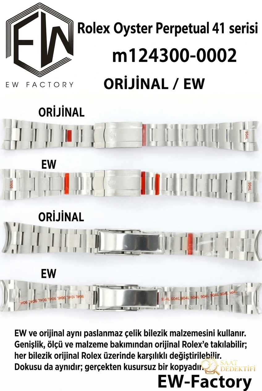 Rolex Oyster Perpetual M124300-0002 EW Factory İncelemesi - fotoğraf 2