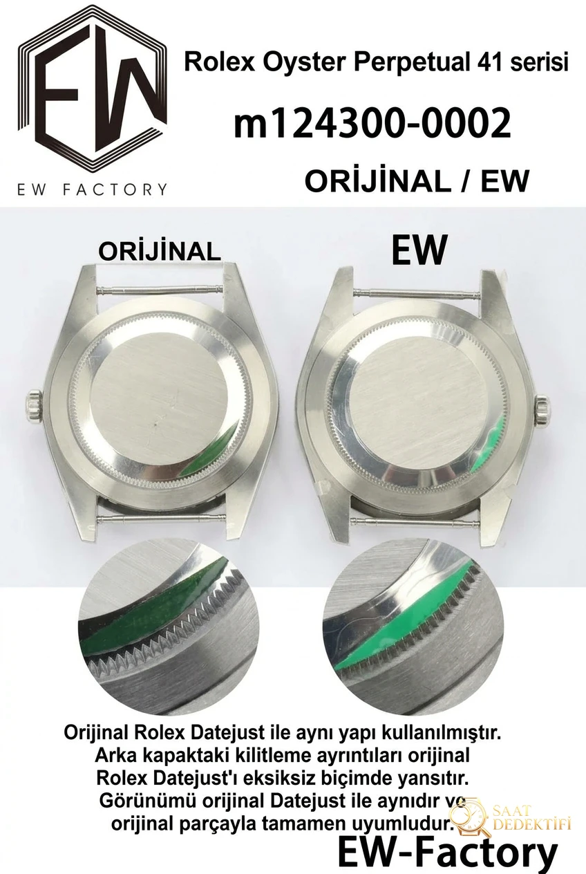 Rolex Oyster Perpetual M124300-0002 EW Factory İncelemesi - fotoğraf 4