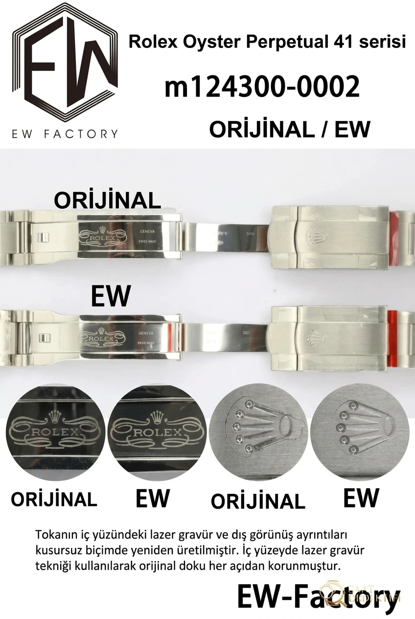 Rolex Oyster Perpetual M124300-0002 EW Factory İncelemesi - fotoğraf 6