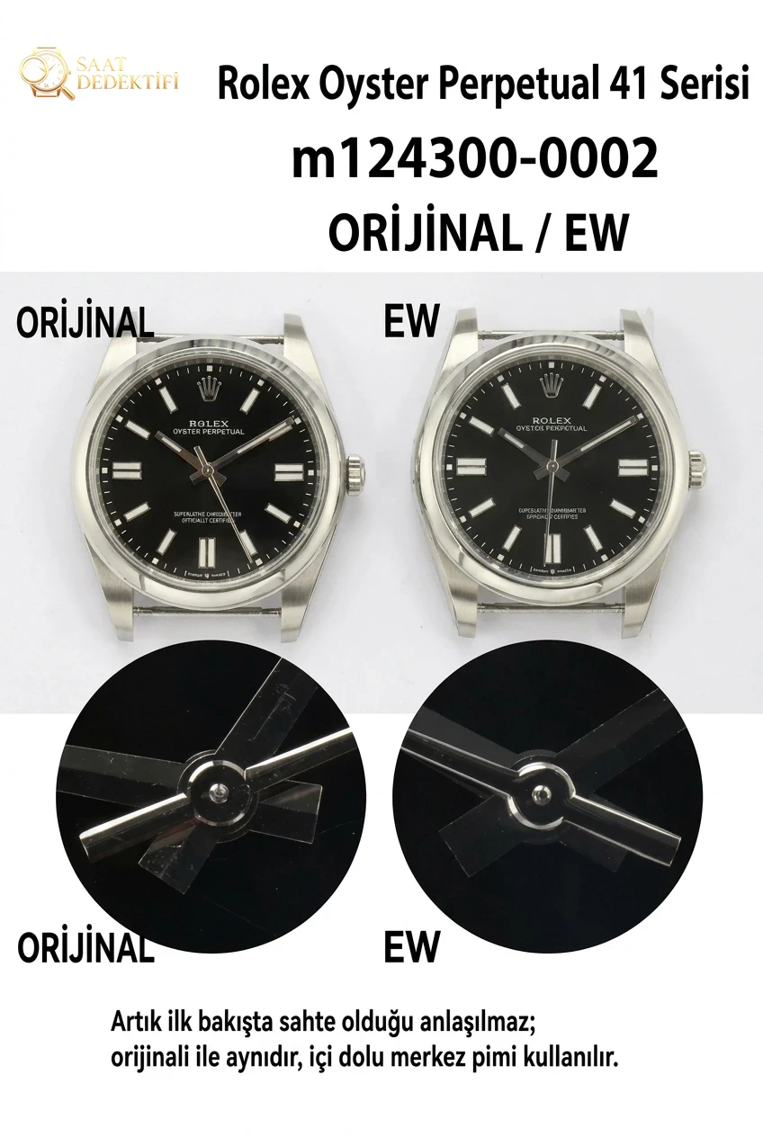 Rolex Oyster Perpetual M124300-0002 EW Factory İncelemesi - fotoğraf 8