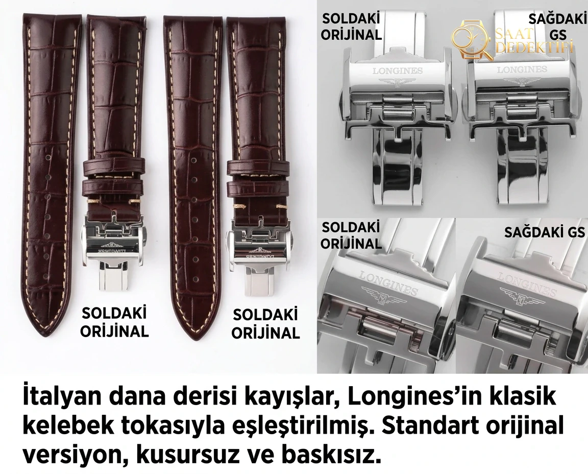 Karşılaştırmalı inceleme: GS Factory Longines Master Collection L2.909.4.78.3 kol saati - Bilekte Duruş ve Kasa Orantısı