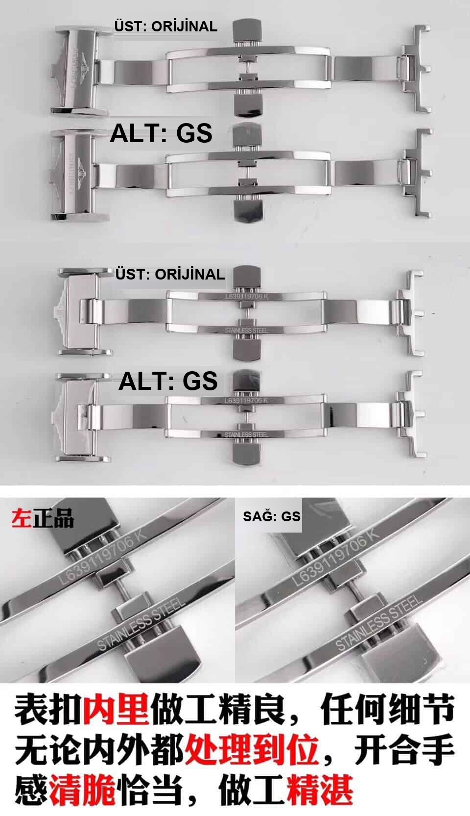 Karşılaştırmalı inceleme: GS Factory Longines Master Collection L2.909.4.78.3 kol saati — 9. fotoğraf