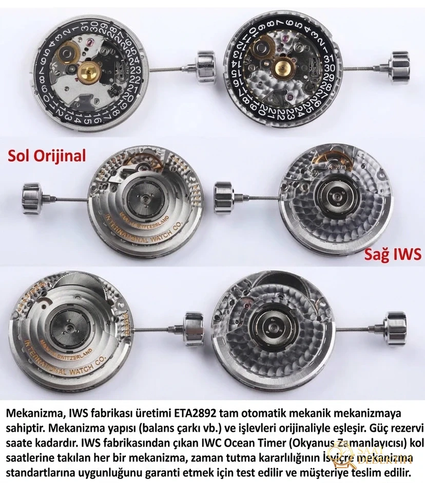 Karşılaştırmalı inceleme: IWS Factory [44 mm] IWC Aquatimer serisi IW356802 kauçuk kayışlı dalış saati - Bilekte Duruş ve Kasa Orantısı