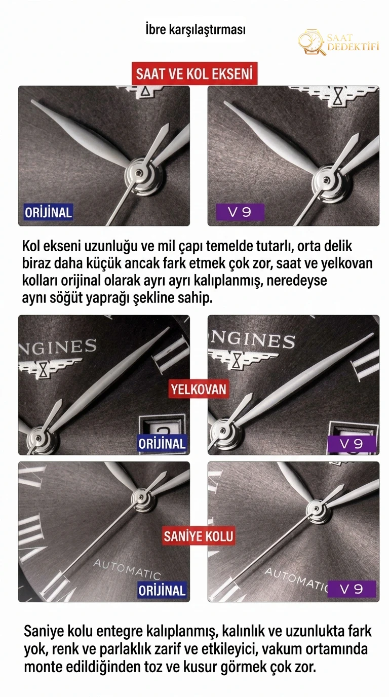 Karşılaştırmalı inceleme: Longines Master Collection tek takvimli L2.793.4.71.6 kol saati - Arka Kapak ve Mekanizma Detayı