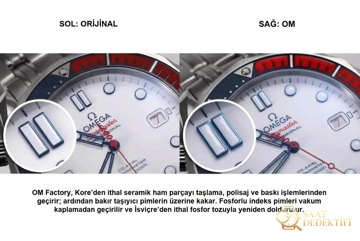 Karşılaştırmalı inceleme: OM Factory Omega Seamaster serisi 007 Commander 212.32.41.20.04.001 saat - Bilezik, Toka ve Klips Mekanizması