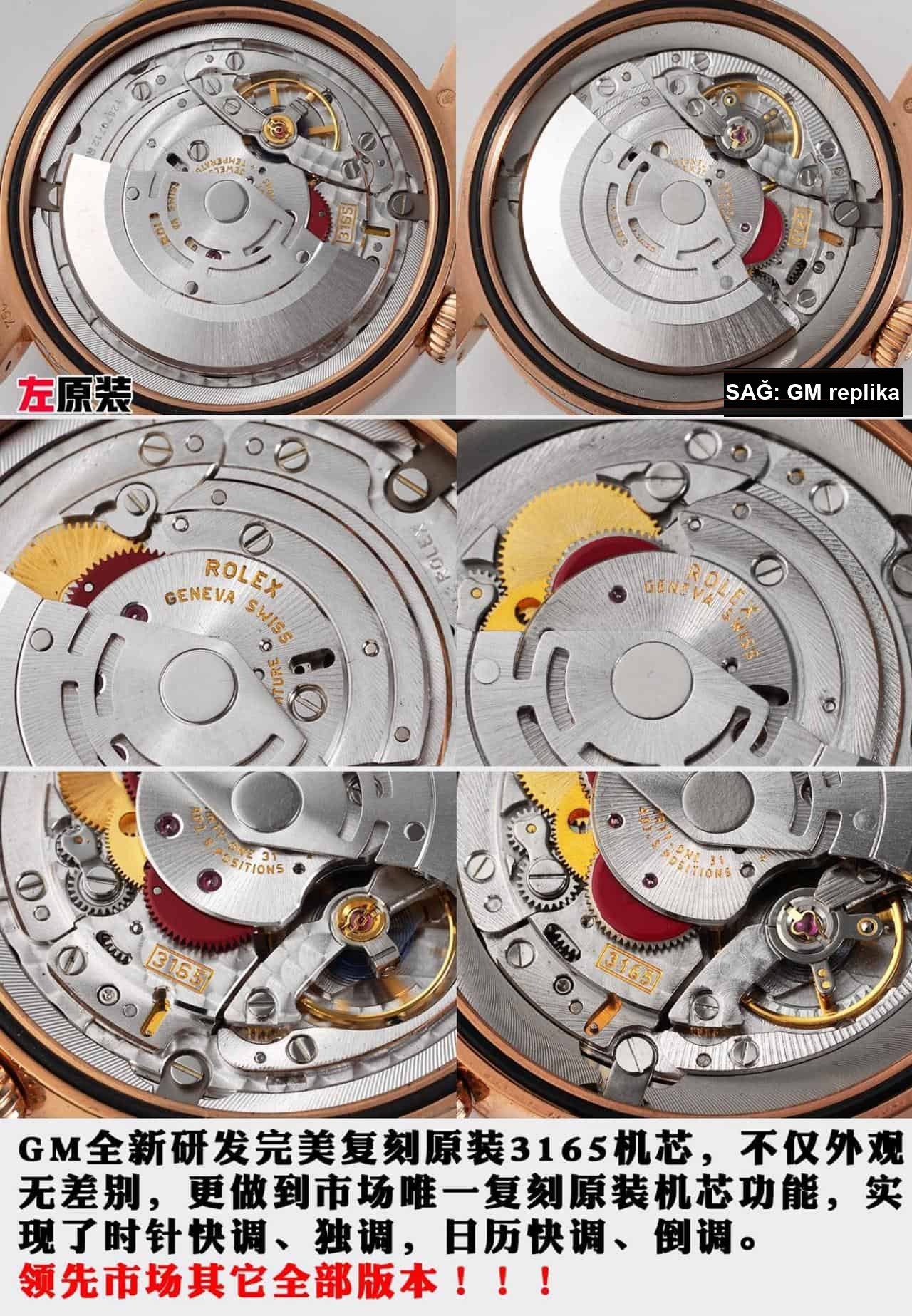Karşılaştırmalı inceleme: Rolex Cellini serisi m50515-0008 takvimli erkek klasik saat — 9. fotoğraf