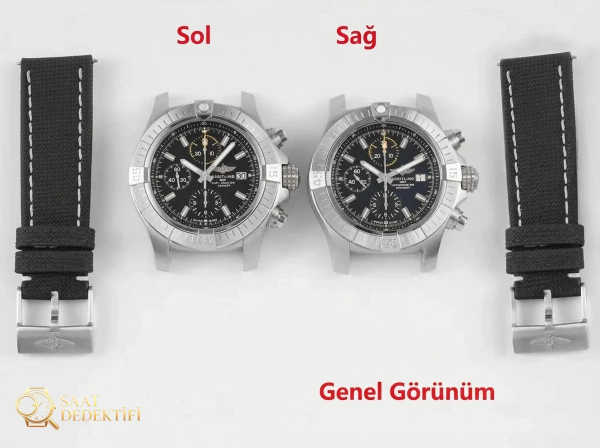 Breitling Replika Saat İncelemesi - Ön Görünüm ve Kasa Tasarımı