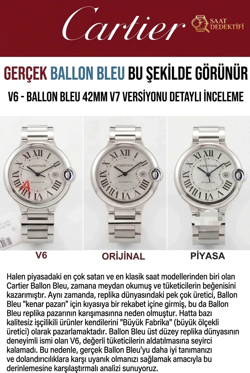 Cartier Ballon Bleu İncelemesi - Ön Görünüm ve Kasa Tasarımı