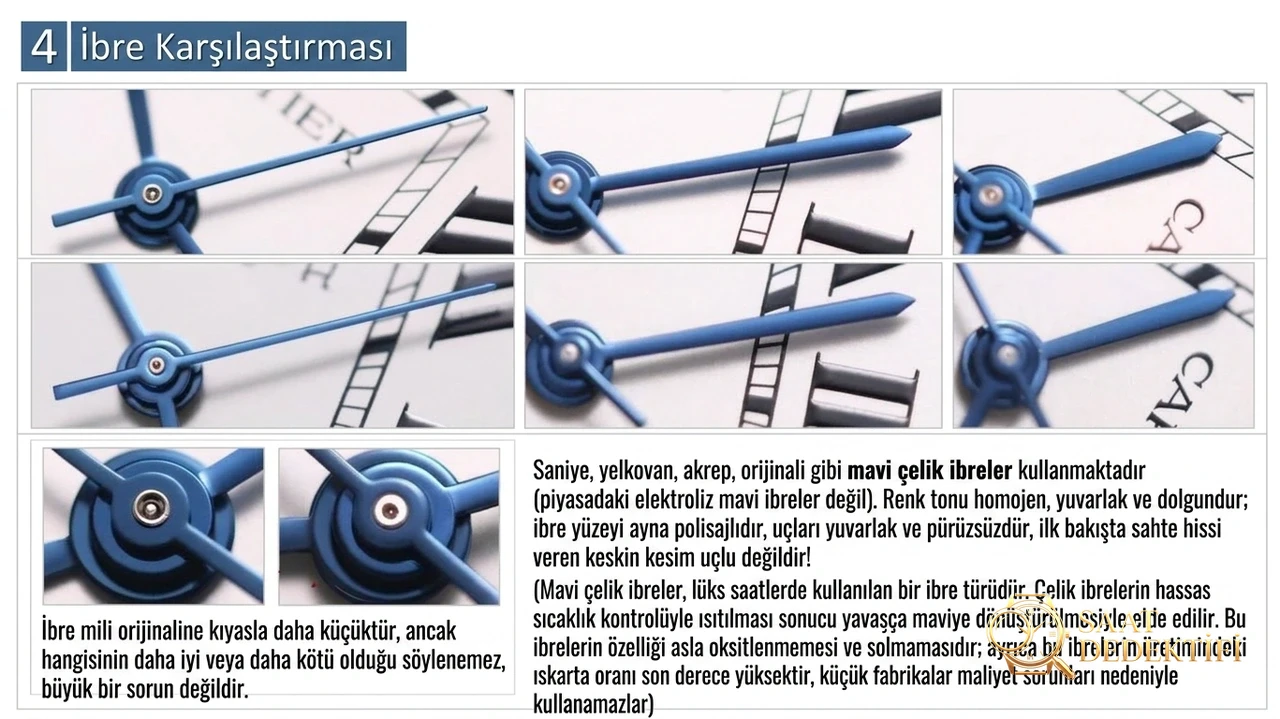 Karşılaştırmalı İnceleme: V9 Factory CARTIER Tank Serisi WSTA0029 (Ekstra Büyük Boy) Kol Saati - Bilezik, Toka ve Klips Mekanizması