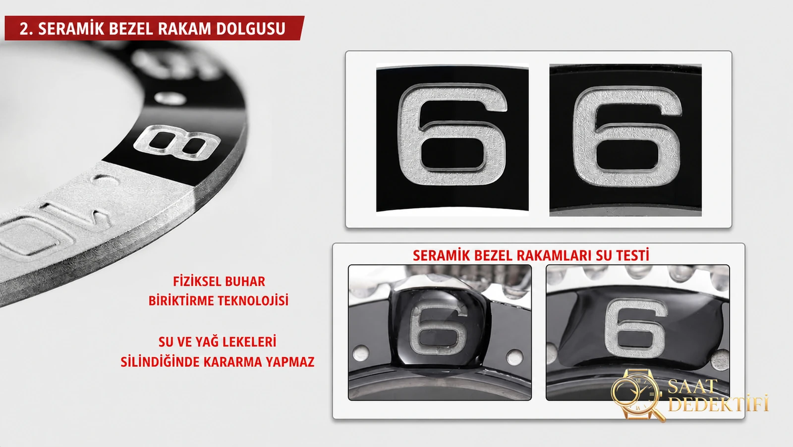 Vergleichstest: V9 Factory Rolex GMT-Master II-Serie – komplett schwarz mit drei Ringen (116710LN-78200), schwarz-blau/Milano-Lünette mit drei Ringen (116710BLNR-78200), schwarz-blau/Milano-Lünette mit fünf Ringen (126710BLRO-0001), rot-blau/Cola-Lünette mit drei Ringen (116719-BLRO), Rot-Blau/Cola-Lünette mit fünf Ringen (126710BLRO-0001). - Zifferblattdetails und Lünettenverarbeitung