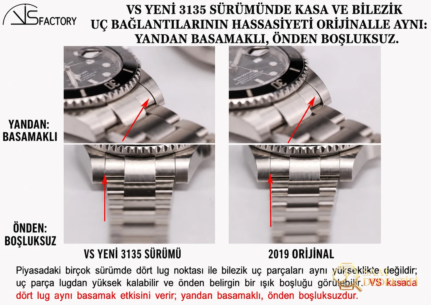 Vergleichsbewertung: VS Factory [40 mm] Rolex Submariner Serie 116610LN-97200 Uhr mit schwarzem Zifferblatt (Black Water Ghost) – Phosphor und Super-LumiNova Night View