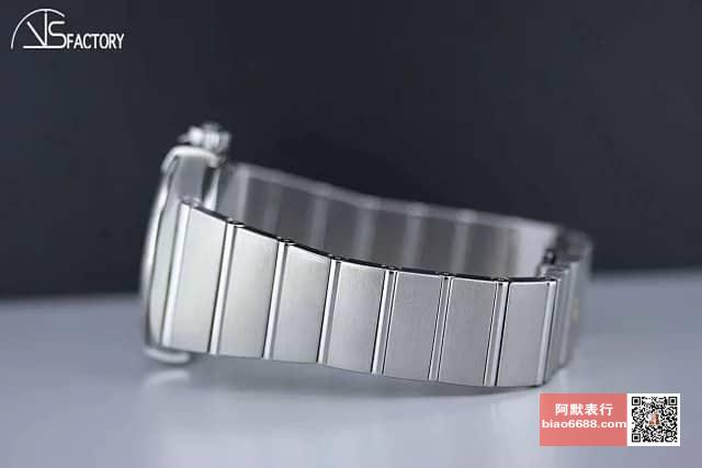 Karşılaştırmalı inceleme: VS Factory Omega Constellation Serisi 123.10.38.21.02.001 çelik bilezikli klasik kol saati — 4. fotoğraf