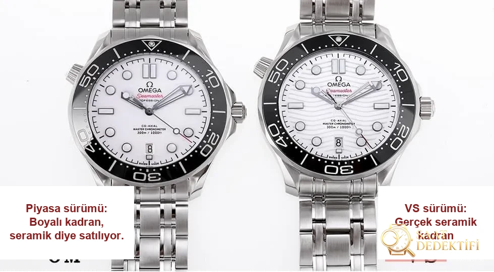 Karsilastirmali Inceleme vs Factory Omega Seamaster 300M Serisi 2103042... - Ön Görünüm ve Kasa Tasarımı
