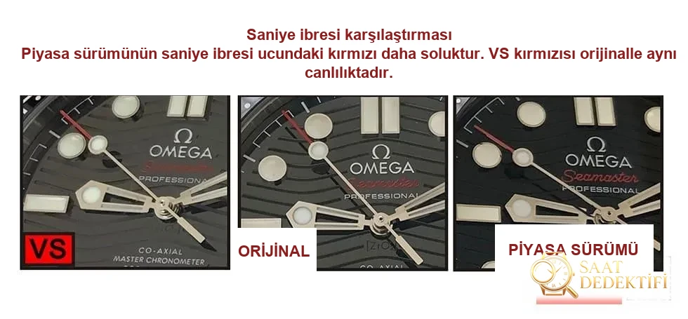 Karşılaştırmalı inceleme: VS Factory OMEGA Seamaster 300m serisi 210.30.42.20.04.001 çelik bilezik beyaz kadran erkek dalış saati - Mekanizma Zemberek ve Balans Detayı