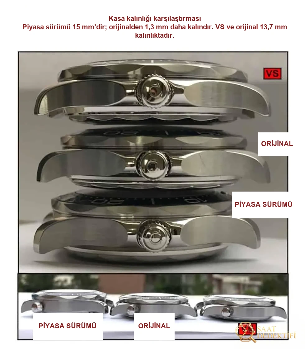 Karşılaştırmalı inceleme: VS Factory OMEGA Seamaster 300m serisi 210.30.42.20.04.001 çelik bilezik beyaz kadran erkek dalış saati - Bilezik Bakla Ayrımı ve Pim Yapısı