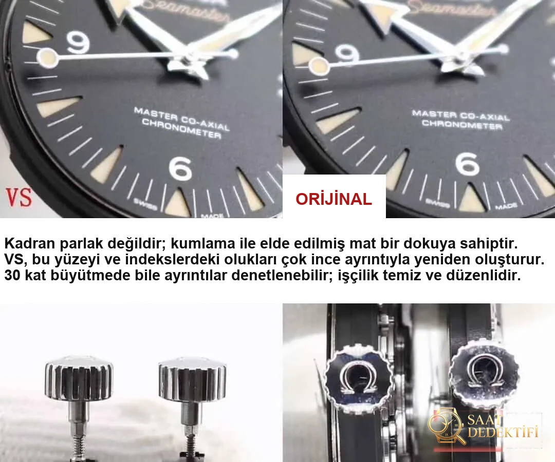 Karşılaştırmalı inceleme: VS Factory V2 OMEGA Seamaster serisi 233.32.41.21.01.001 erkek dalış saati (