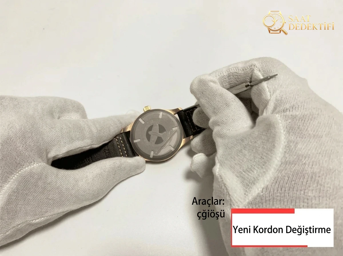 Karşılaştırmalı inceleme: XF IWC bronz Spitfire — IWC Pilot serisi IW326802 saati - Yan Profil ve Kordon Bağlantısı