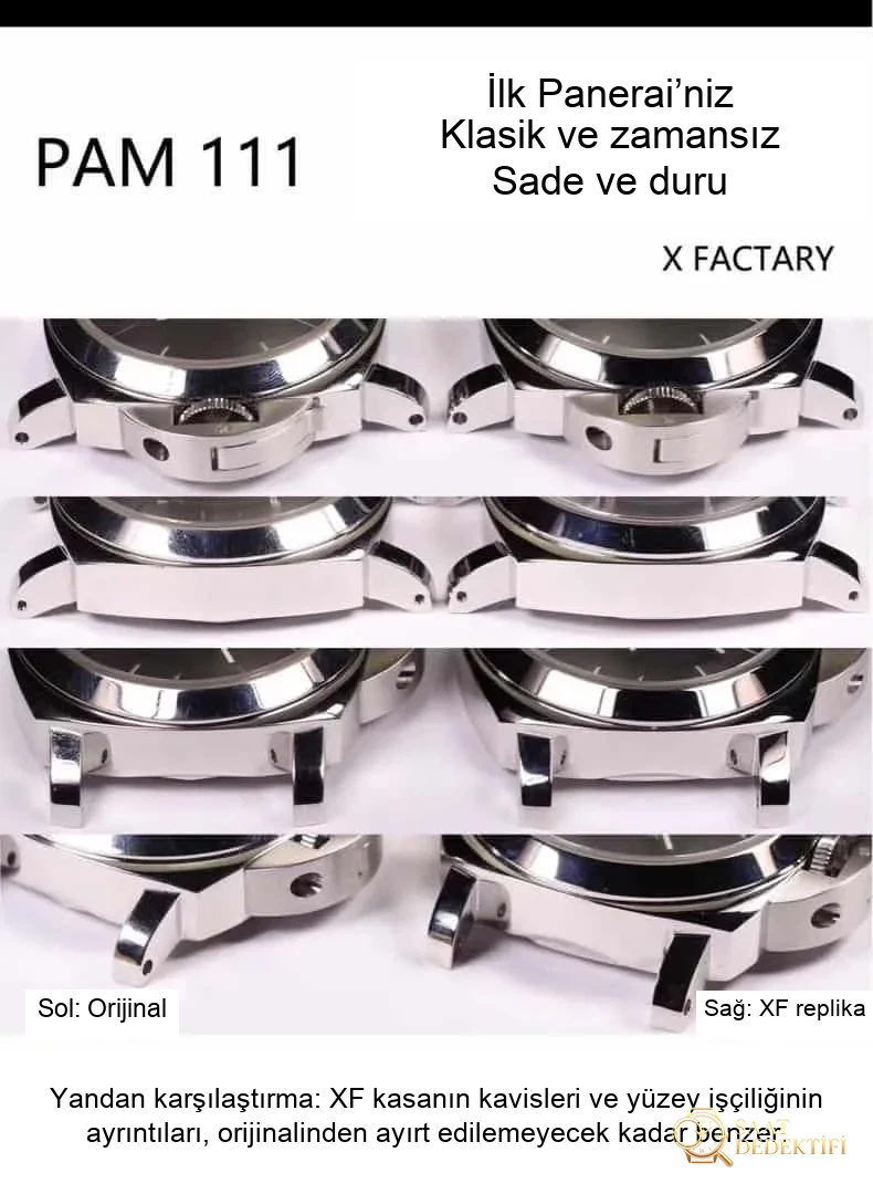 Karşılaştırmalı inceleme: XF Panerai PAM111 — ilk Panerai