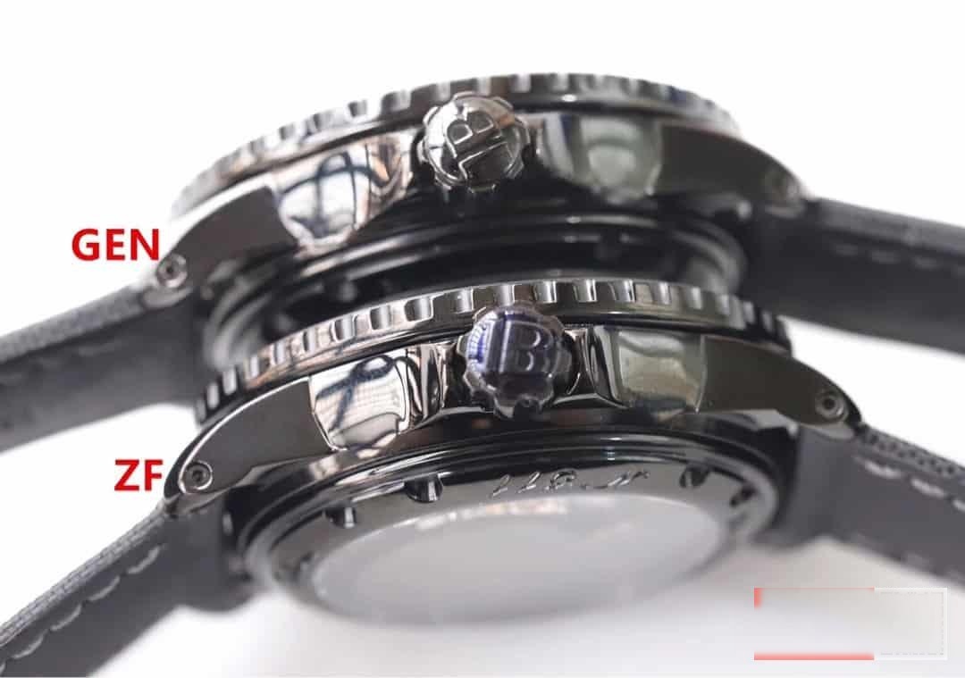 Karşılaştırmalı inceleme: ZF Factory Blancpain Fifty Fathoms 50 Fathoms serisi 5015-11C30-52A kol saati — 9. fotoğraf