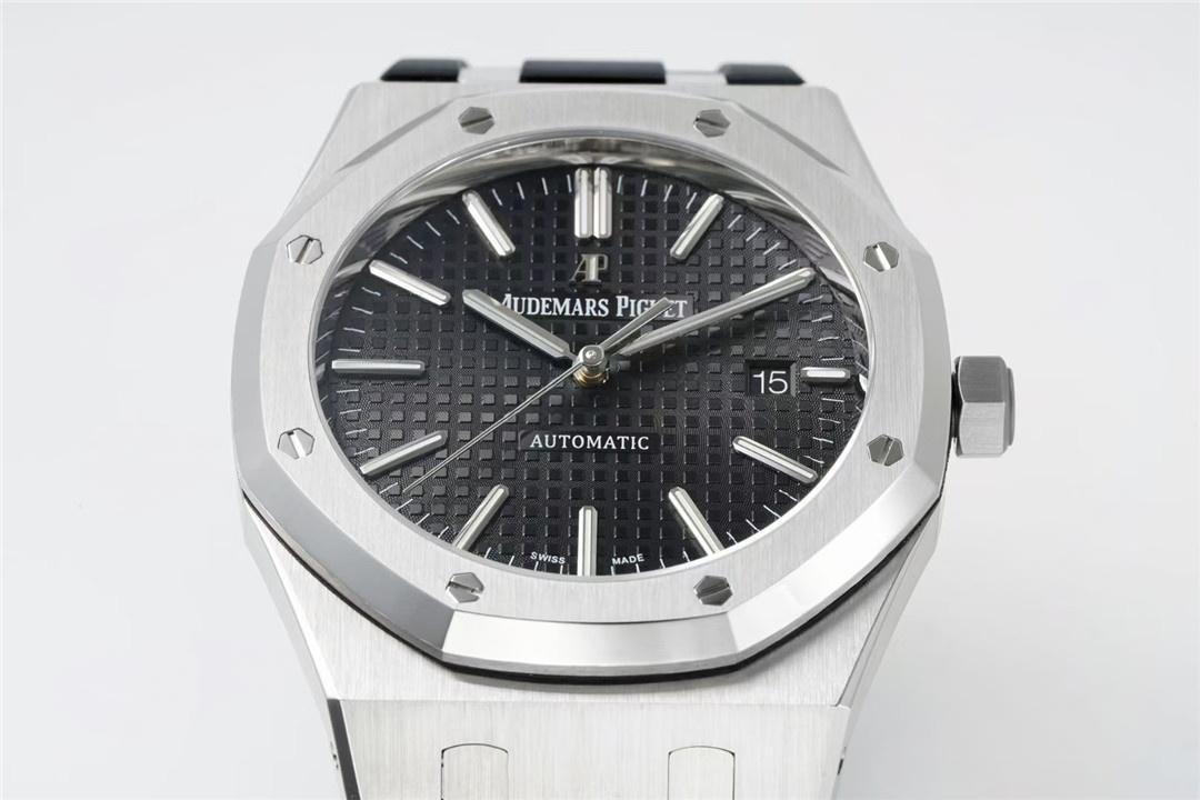 Kauçuk kayışlı APS Factory Audemars Piguet 15400 entegre 3120 mekanizma V3 işçilik incelemesi — 4. fotoğraf