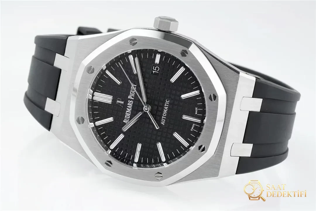 Kauçuk kayışlı APS Factory Audemars Piguet 15400 entegre 3120 mekanizma V3 işçilik incelemesi - Bilezik, Toka ve Klips Mekanizması
