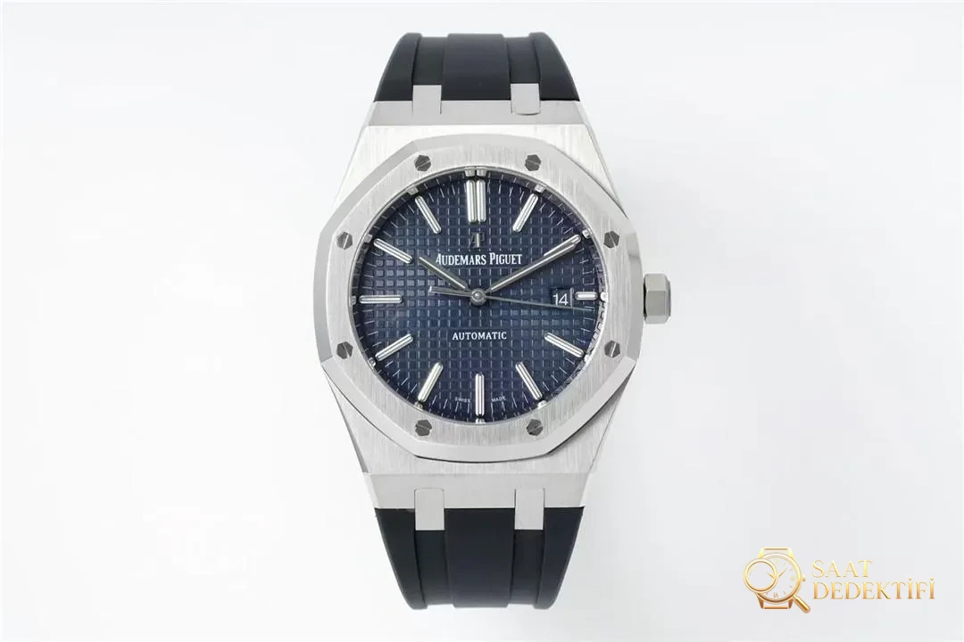 Kauçuk kayışlı APS Factory Audemars Piguet 15400 entegre 3120 mekanizma V3 işçilik incelemesi - Mekanizma Zemberek ve Balans Detayı