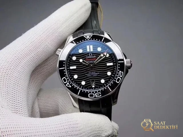 Kauçuk Kayışlı Replika Omega Seamaster Diver 300m