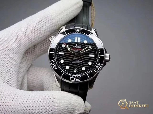 Kauçuk Kayışlı Replika Omega Seamaster Diver 300m