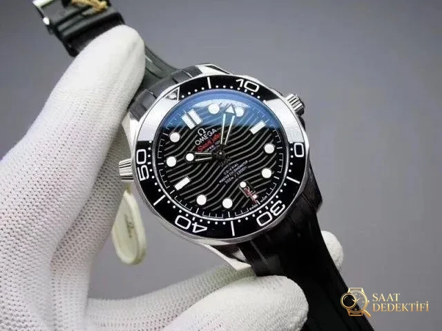 Kauçuk Kayışlı Replika Omega Seamaster Diver 300m