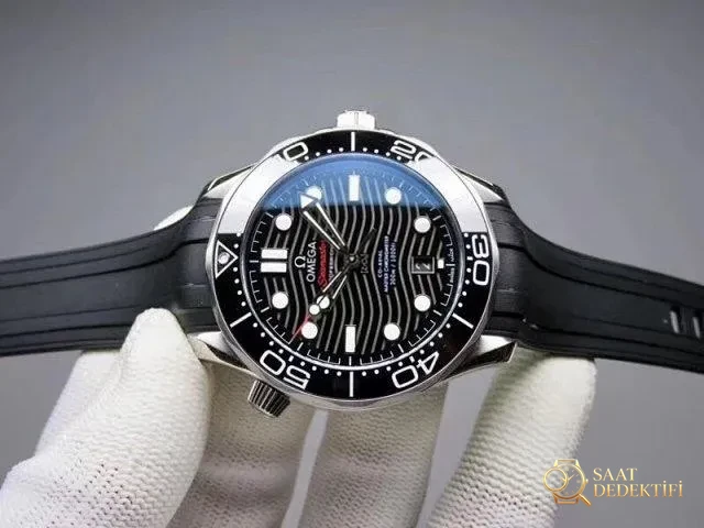 Kauçuk Kayışlı Replika Omega Seamaster Diver 300m