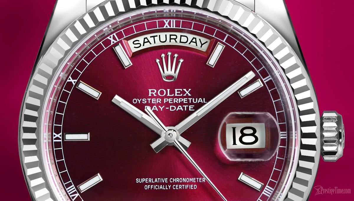 Kırmızı Kadranlı En İyi 5 Rolex - En İyi Bordo Rolex Saatleri