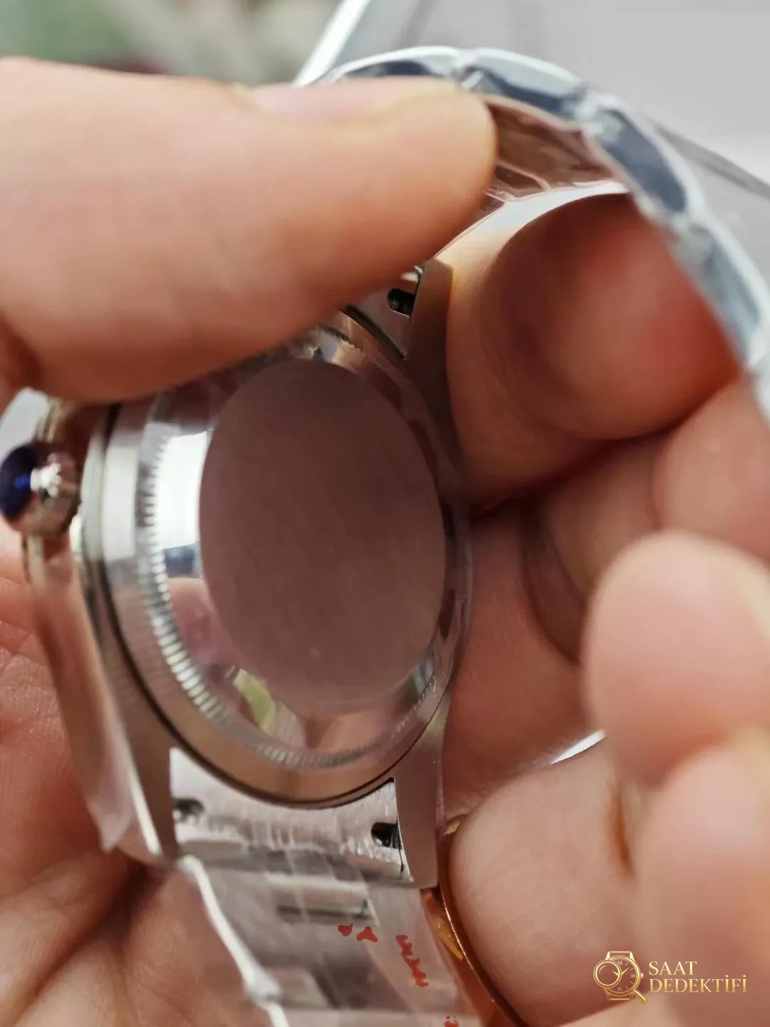Rolex Oyster Perpetual 126000 Bubble Case Back