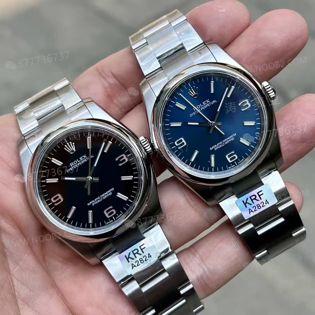 KRF Factory Rolex 116000 Oyster Perpetual klasik 369 kadran, 36 mm işçiliği nasıl? — 1. fotoğraf