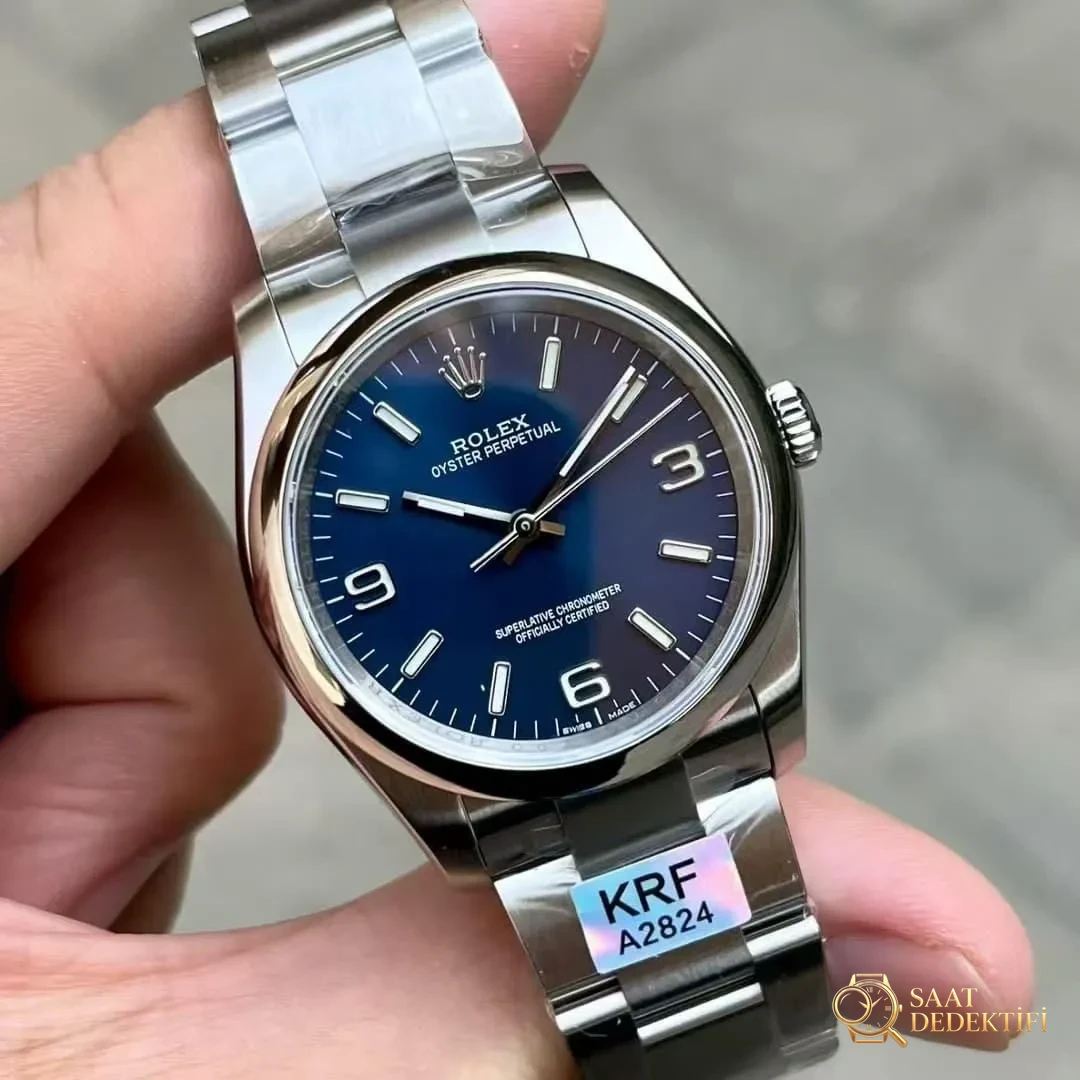 KRF Factory Rolex 116000 Oyster Perpetual classic 369 dial, 36 mm how is the workmanship? - Back Cover and Mechanism Detail