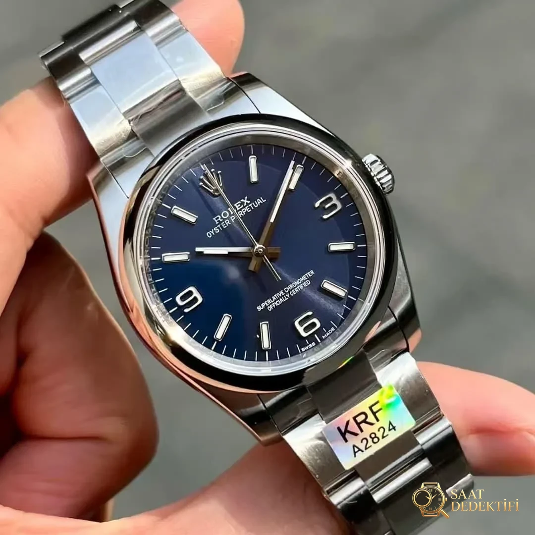 KRF Factory Rolex 116000 Oyster Perpetual classic 369 dial, 36 mm how is the workmanship? - Clip Lock and Laser Stamps