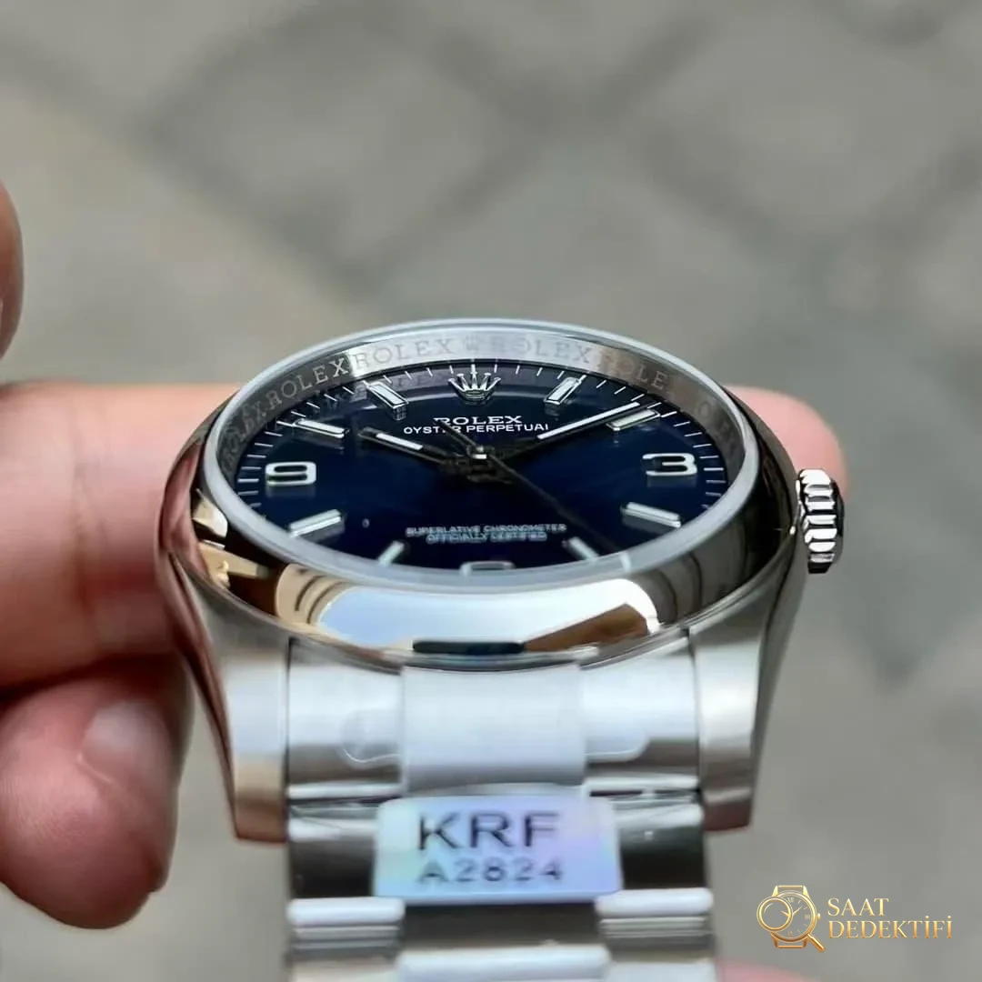 KRF Factory Rolex 116000 Oyster Perpetual classic 369 dial, 36 mm how is the workmanship? - Phosphor and Super-LumiNova Night View