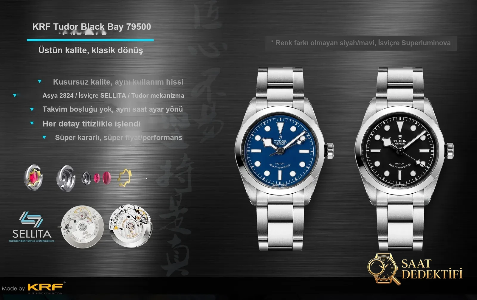 KRF Factory Rolex Oyster Perpetual 126000: İsviçre mekanizması ile özel mekanizma arasında nasıl seçim yapılır? - Kadran Detayı ve Bezel İşçiliği