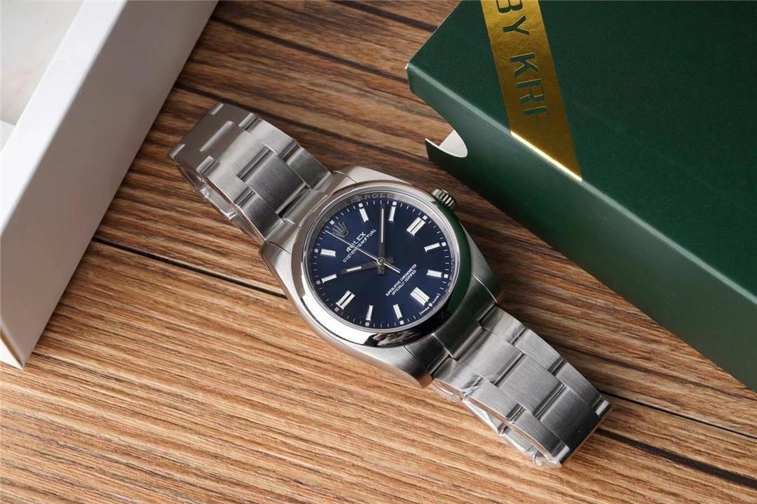 KRF Factory Rolex Oyster Perpetual 126000 mavi kadran uniseks modelin kalitesi nasıl? — 3. fotoğraf