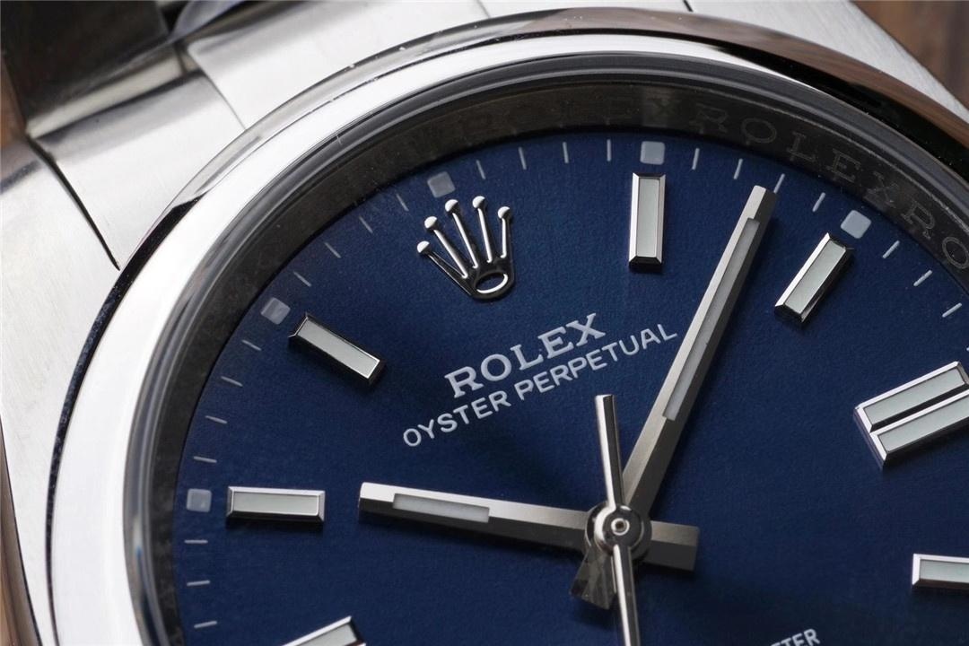 KRF Factory Rolex Oyster Perpetual 126000 mavi kadran uniseks modelin kalitesi nasıl? — 5. fotoğraf