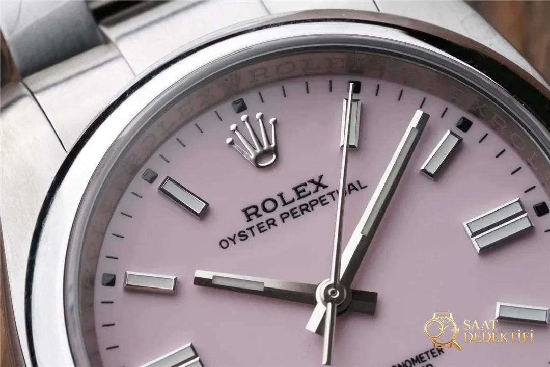 KRF Factory Rolex Oyster Perpetual 126000 pembe kadran 36 mm kalitesi nasıl? - Bilezik, Toka ve Klips Mekanizması