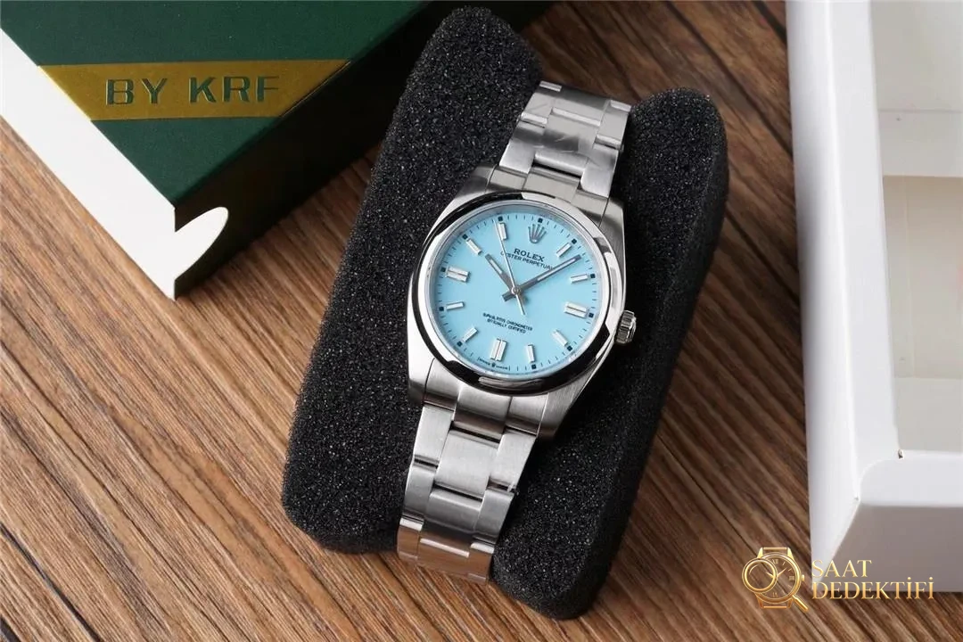 KRF Factory Rolex Oyster Perpetual 126000 Turkuaz Kadranlı 36 mm İşçilik Detayları İyi mi? - Bilezik, Toka ve Klips Mekanizması