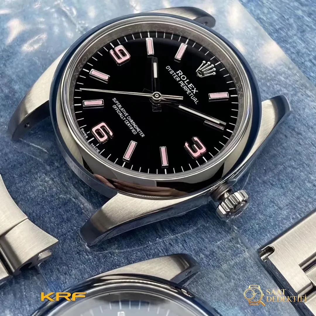 KRF Factory Rolex Oyster Perpetual 36 işçiliği nasıl? Almaya değer mi? - Klips Kilidi ve Lazer Damgalar