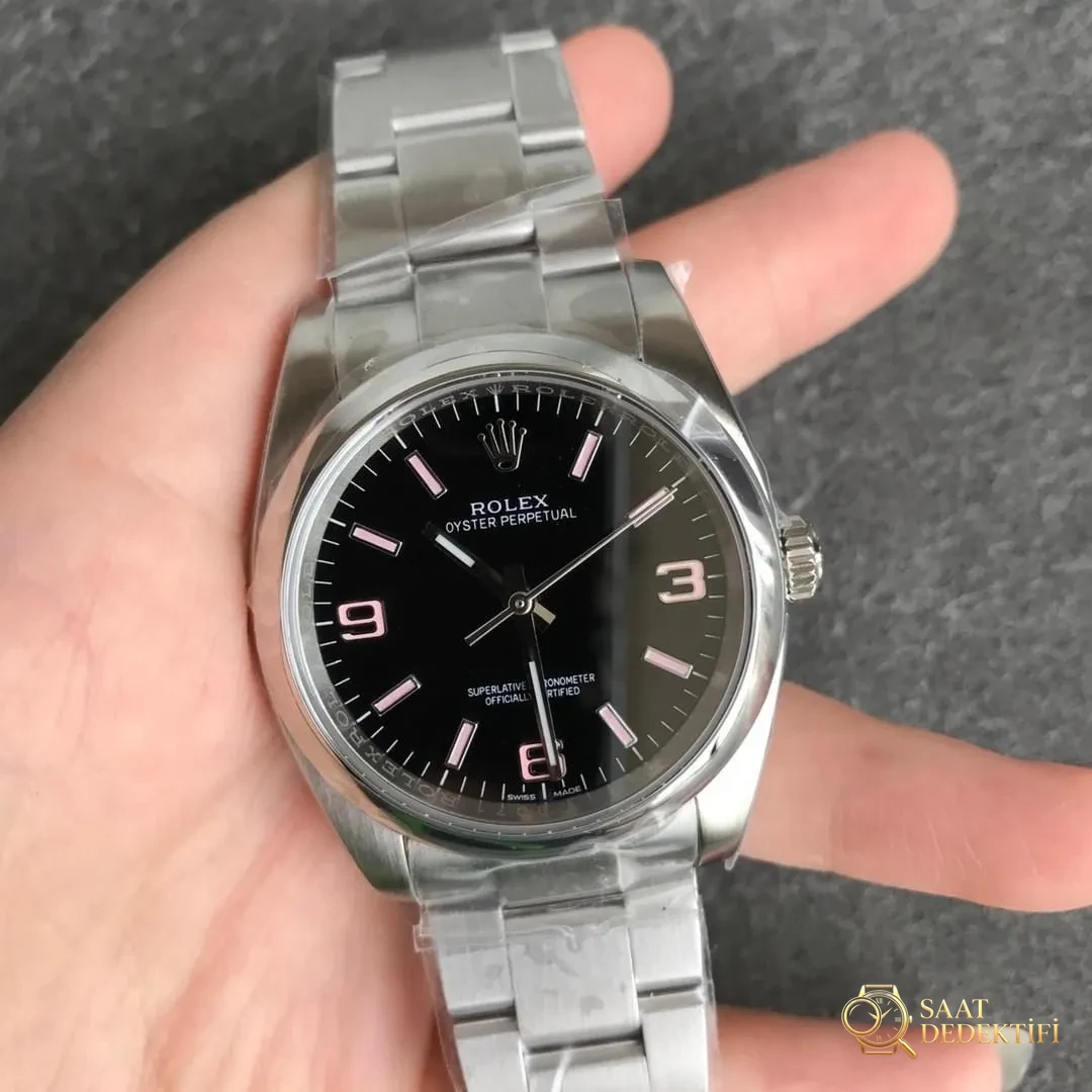 KRF Factory Rolex Oyster Perpetual 36 işçiliği nasıl? Almaya değer mi? - Arka Kapak Gravür ve Seri Numarası