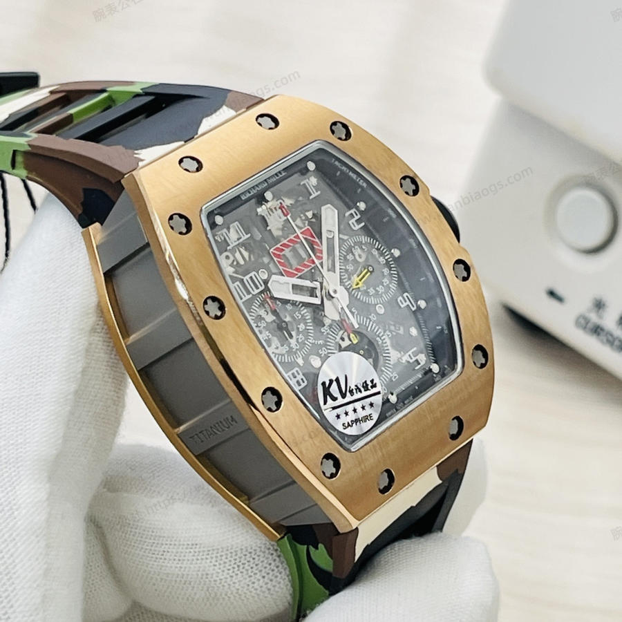 KV Factory Richard Mille RM 011 Felipe Massa Seramik Serisi Saat İncelemesi — 1. fotoğraf